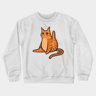 Ginger Cat Leg Up Crewneck Sweatshirt